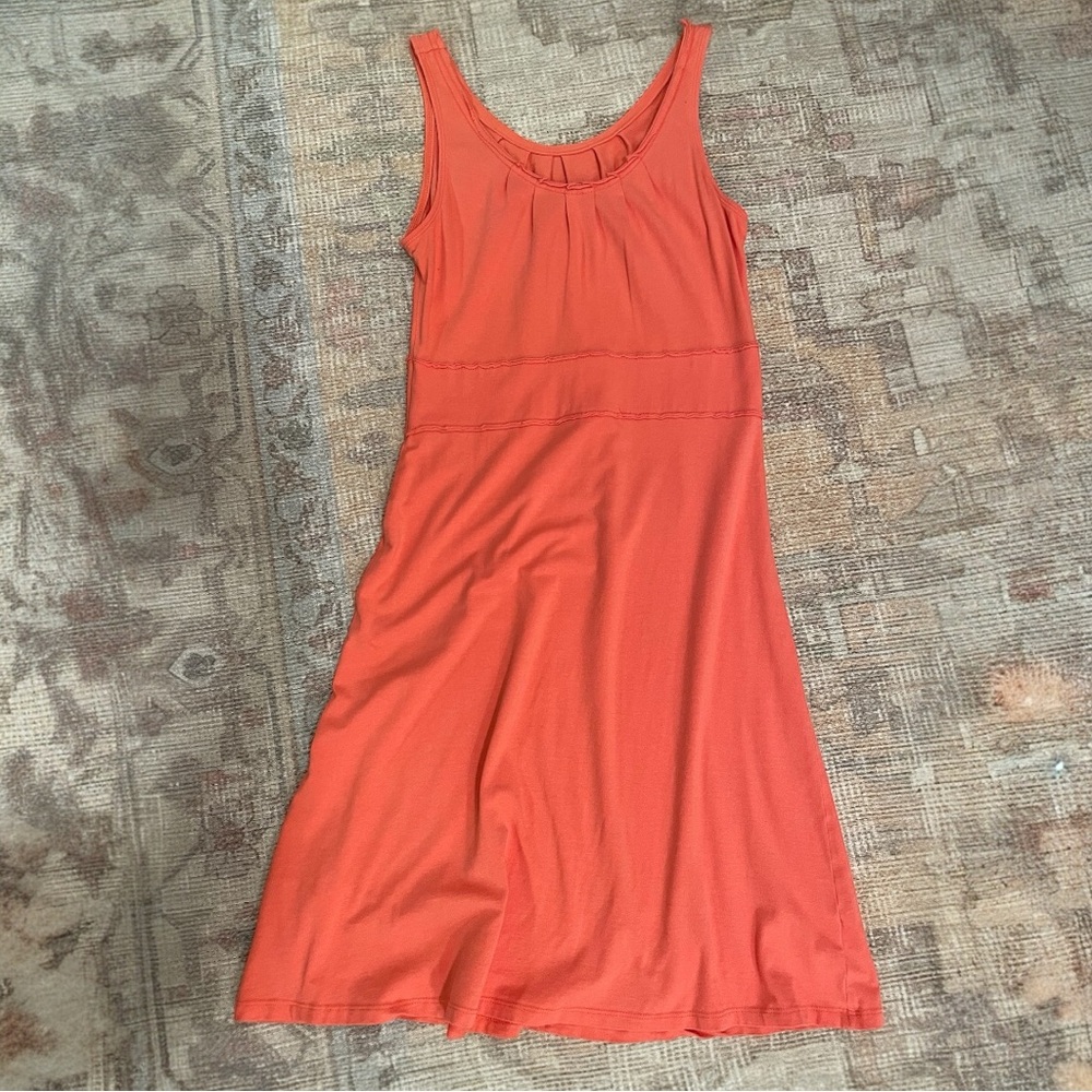 Horny Toad Coral Pleated Sundress